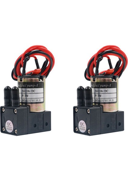 2x 3W Mürekkep Pompası Iç ve Dış Fotoğraf Makinesi Yağı Emme Pompası Sıvı Pompası 24V Diyafram Pompası (Yurt Dışından)