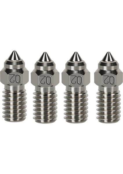 4pcs Ender 7/5/3V3 Se Nozul Krom Zirkonyum Bakır Nozul Yüksek Akışlı Yüksek Sıcaklık Cht Nozul (Yurt Dışından) indirimleri