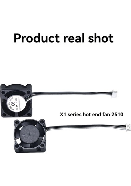 3D Yazıcı Hotend Soğutma Fanı Mini Soğutma Fanı Pwm Bambu Lab X1 X1C Için Sıcaklık Kontrolü (Yurt Dışından) fırsatları