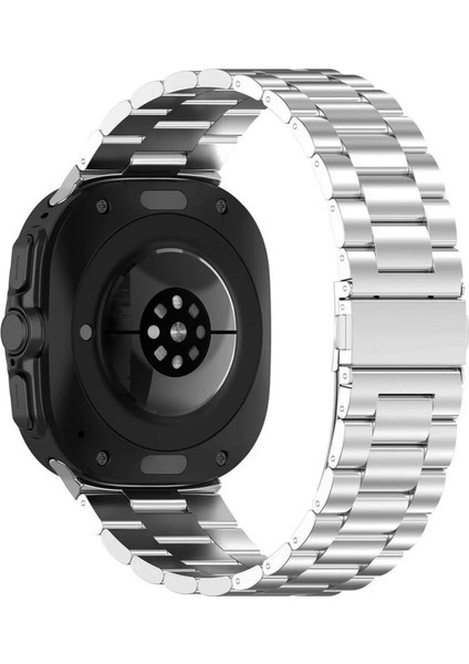 Samsung Galaxy Watch 8 Ultra 47mm ile uyumlu Metal Baklalı Kordon Kayış - FC1106