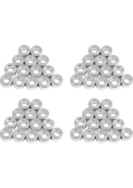 40PCS Alüminyum Sütun Düz Contası Burcu Burç 6mm Alüminyum Burç Alüminyum Bariyeri 3D Yazıcı Aksesuarları Openbuilds Için (Yurt Dışından)