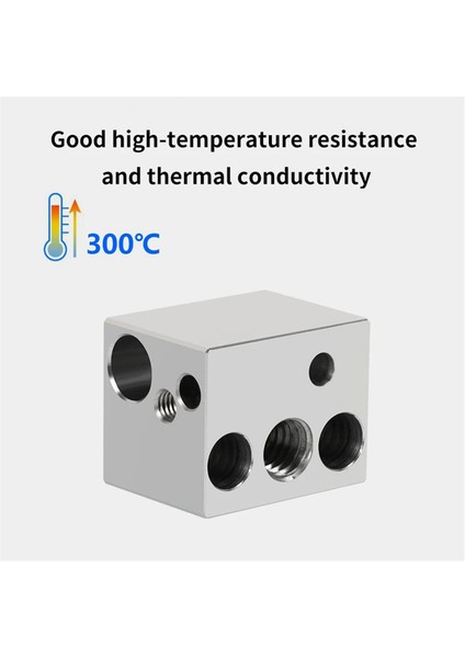 Neptune 4/4 Pro, 3D Yazıcı Hotend Hotend Isı Blok Kiti 5 Pcs Silikon Çorap ve Nozullar Için Hotend Isıtma Bloğu Kiti (Yurt Dışından) fırsatları