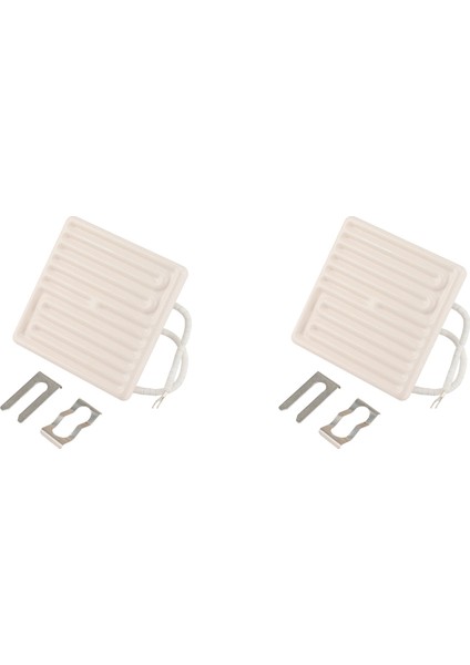 2x Ir Kızılötesi Üst Isıtıcı Seramik Isıtma Sıcak Plaka 120X120MM 220V 650W Lehim Bga Yeniden Iş Istasyonu (Yurt Dışından)