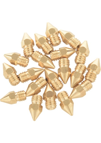 200 Pcs 3D Yazıcı Meme 0.4mm Mk8 Ekstrüder Kafası Kırmızılık CR10 (Yurt Dışından) fırsatları