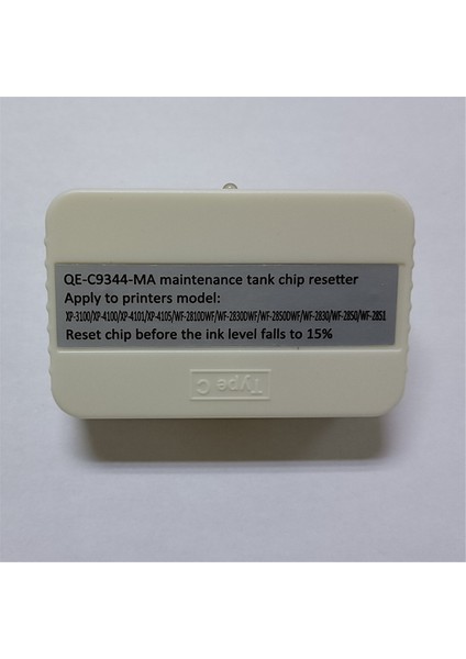 C9344 C12C93461 Epson Için Bakım Kutu Chıp Reseter XP-2101 XP-4101 WF-2851 XP2100 2105 3100 3105 4100 Wf 2810 (Yurt Dışından) modelleri