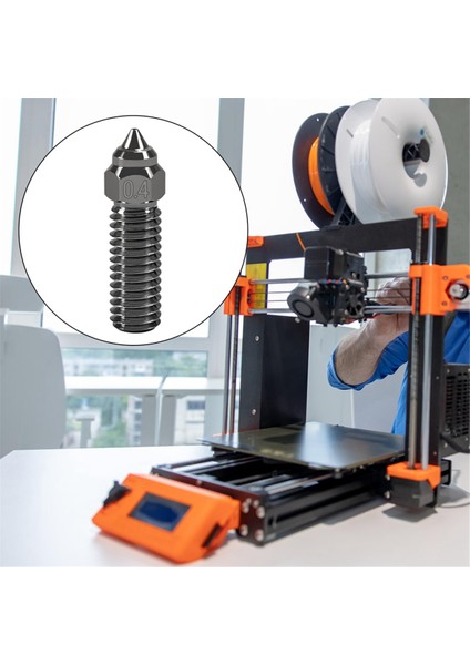 5pcs K1 Nozullar 3D Yazıcı Sertleştirilmiş Çelik Nozullar 0.4 Mm, Yüksek Hızlı Baskı ve Yüksek Akışlı Ekstrüder Nozulları (Yurt Dışından) fırsatları