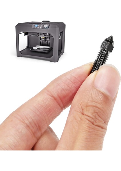 5pcs K1 Nozullar 3D Yazıcı Sertleştirilmiş Çelik Nozullar 0.4 Mm, Yüksek Hızlı Baskı ve Yüksek Akışlı Ekstrüder Nozulları (Yurt Dışından) indirimleri