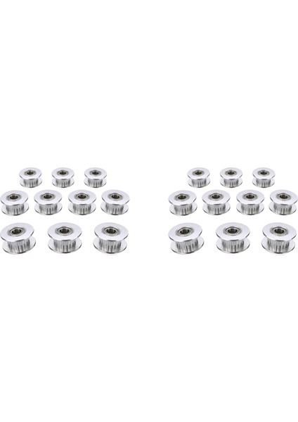Gt2 Avukat Zamanlama Kasnağı Yatağı 20T (20 Diş) 5mm Delik 20 Diş 6 mm Kemer Reprap 3D Yazıcı (20PCS) Için Uygun (Yurt Dışından)