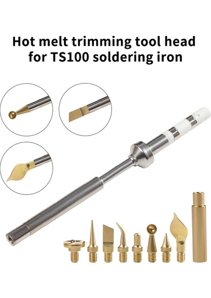 Isı Ekleme Somun Ucu Ucu Isı Seti Ek Alet Lehimleme TS100 Demir Uç 3D Baskı Değiştirme Aracı Dahili Iş Parçacığı (Yurt Dışından) fırsatları