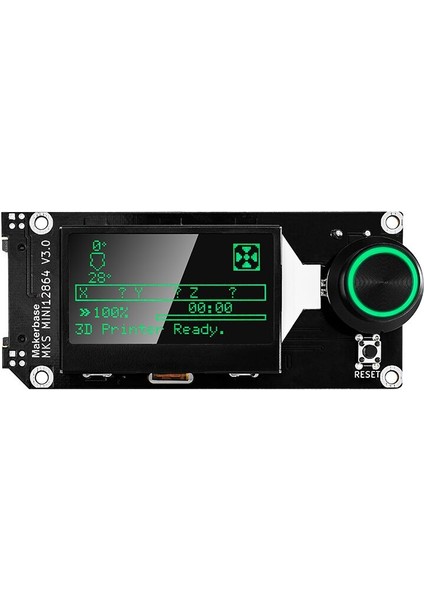 Makerbase Mks Mini 12864 V3 Ekran Ekran Ekle Sd Kart Yan LCD Akıllı 3D Yazıcı Parçaları Mks Skr Voron MINI12864 (Yurt Dışından) fiyatları