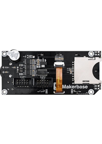 Makerbase Mks Mini 12864 V3 Ekran Ekran Ekle Sd Kart Yan LCD Akıllı 3D Yazıcı Parçaları Mks Skr Voron MINI12864 (Yurt Dışından) modelleri