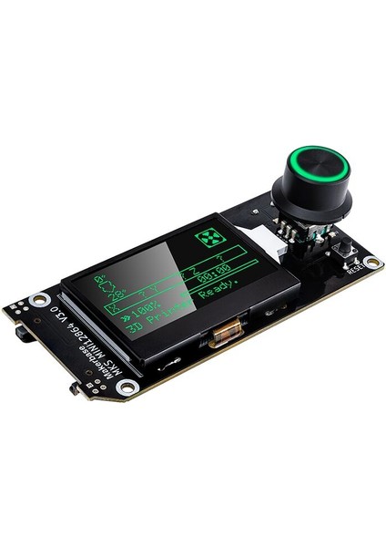 Makerbase Mks Mini 12864 V3 Ekran Ekran Ekle Sd Kart Yan LCD Akıllı 3D Yazıcı Parçaları Mks Skr Voron MINI12864 (Yurt Dışından) fırsatları