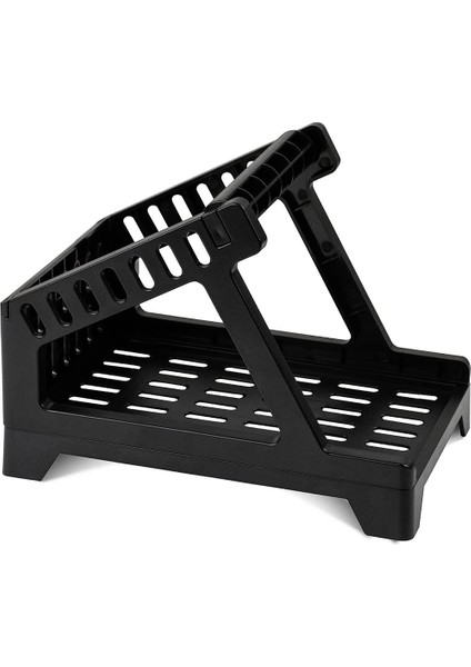 Rulo ve Fanfold Termal Nakliye Etiketleri Için Etiket Tutucu, Masaüstü Etiket Yazıcısı ile Çalışın, Siyah (Yurt Dışından)