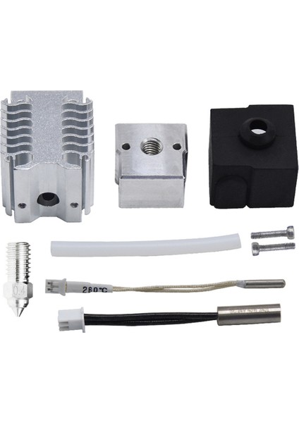 Ender-3-V3 Se Hotend Nozul Kiti Bimetal Boru 0.4mm Nozul 24V 40W Isıtma Bloğu Extruder Hotend Kit 3D Yazıcı Parçaları (Yurt Dışından) fırsatları