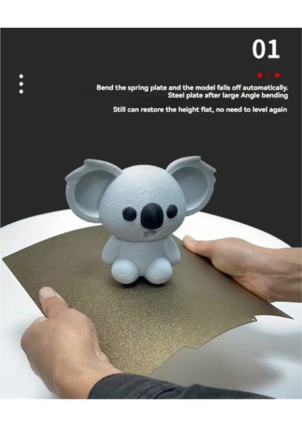 3D Yazıcı Esnek Çelik Peı Sayfası 230X230MM Manyetik Çelik Film Topçu Genius Pro Için Sıcak Yatak Platformu (Yurt Dışından) indirimleri