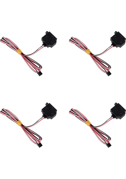 Ender 3 CR10 3D Yazıcı Için Kablolu Tutma Sensörü Malzeme Dedektörü ile 4x 3D Yazıcı Filament Algılama Modülü (Yurt Dışından)