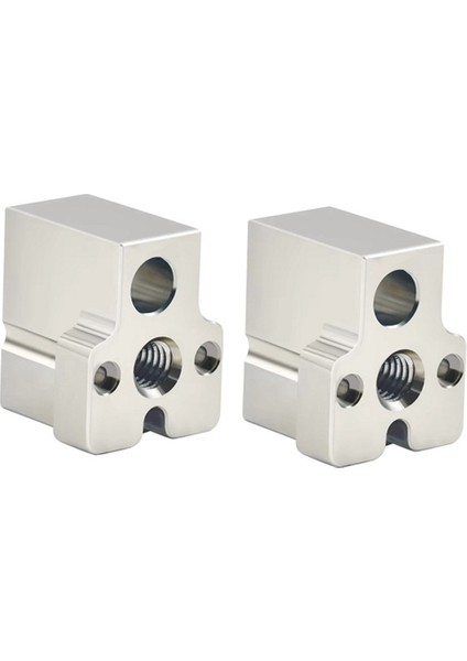 3D Yazıcı Parçaları Için CR10 Kaplı Bakır Isıtmalı Blok Volkanı Yüksek Sıcaklık Isıtma Bloğu, Büyük Akış 2 Pcs (Yurt Dışından)