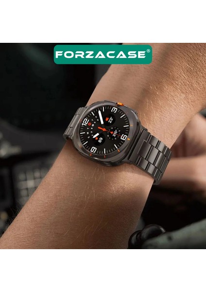 Samsung Galaxy Watch 8 Ultra 47mm ile uyumlu Metal Baklalı Kordon Kayış - FC1106 indirimleri