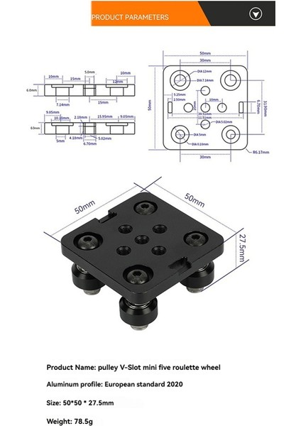 V-Slot Plaka Plakası Alüminyum 2020 Alüminyum Profiller, 3D Yazıcı Parçaları Için Özel Slayt Plakası (Yurt Dışından) indirimleri