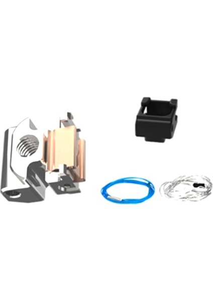 Chp V6 82W Isıtma Tüpü Için Yüksek Performanslı 3D Yazıcı Isıtıcı Blok Alüminyum 3D Yazıcı Aksesuarları Alüminyum (Yurt Dışından)