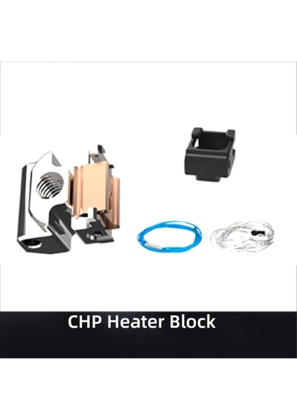 Chp V6 82W Isıtma Tüpü Için Yüksek Performanslı 3D Yazıcı Isıtıcı Blok Alüminyum 3D Yazıcı Aksesuarları Alüminyum (Yurt Dışından) modelleri