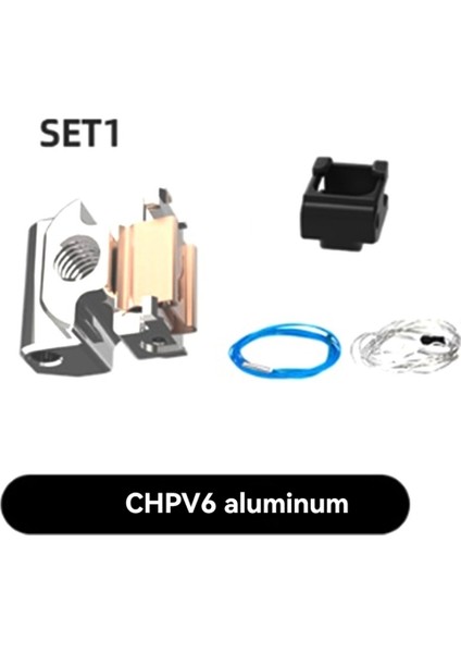 Chp V6 82W Isıtma Tüpü Için Yüksek Performanslı 3D Yazıcı Isıtıcı Blok Alüminyum 3D Yazıcı Aksesuarları Alüminyum (Yurt Dışından) fırsatları