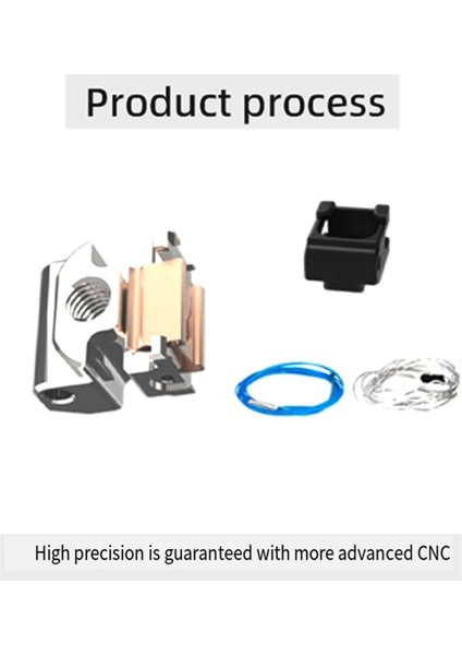 Chp V6 82W Isıtma Tüpü Için Yüksek Performanslı 3D Yazıcı Isıtıcı Blok Alüminyum 3D Yazıcı Aksesuarları Alüminyum (Yurt Dışından) indirimleri