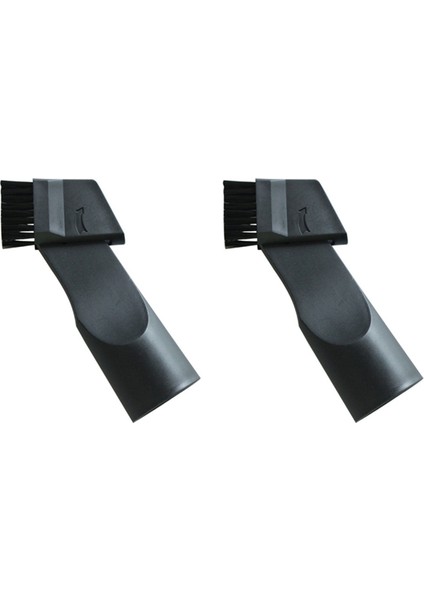 2x Düz Emme Fırçası Kafa 35MM Nozul Evrensel Temizleme Fırçası Köşe Toz Temizleme Aracı Vakum Süpürge Ekleri (Yurt Dışından)