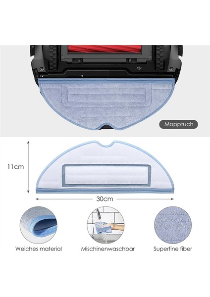 Roborock S7 Pro Ultra/s7 Maxv Ultra, 6 x Toz Çantaları, Ana Roller Fırça Robot Vakum Süpürge Aksesuarları Için Aksesuar Seti (Yurt Dışından) indirimleri