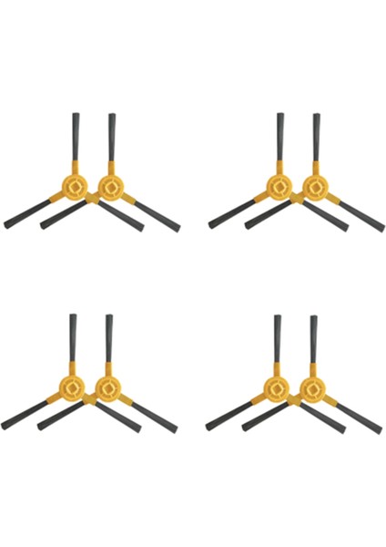 8pcs Robot Vakum Temizleyici Yan Fırça Haier T550 T560 Serisi Sekme T560H Sekme T550WSC Conga Serıe 950 (Yurt Dışından)