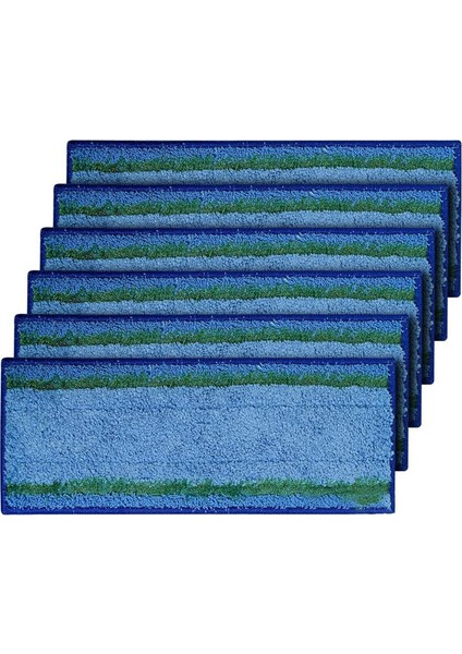 6pcs Irobot Braava Jet M6 Serisi Ultimate Robot Mop, Yıkanabilir ve Yeniden Kullanılabilir Robot Islak Koparma Pedleri (Yurt Dışından)