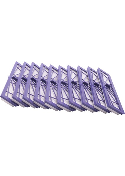 10PCS Neato Botvac Için Hepa Filtreleri / Bağlı Serisi D7 D80 D85 D3 D75 D5 70E 75 80 85 Vakum Süpürge Parçaları (Yurt Dışından)