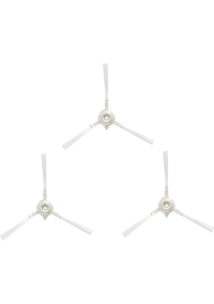 360 S6 Süpüren Robot Vakum Süpürge Yedek Için 3x Yan Fırça Yedek Parçaları (Yurt Dışından)