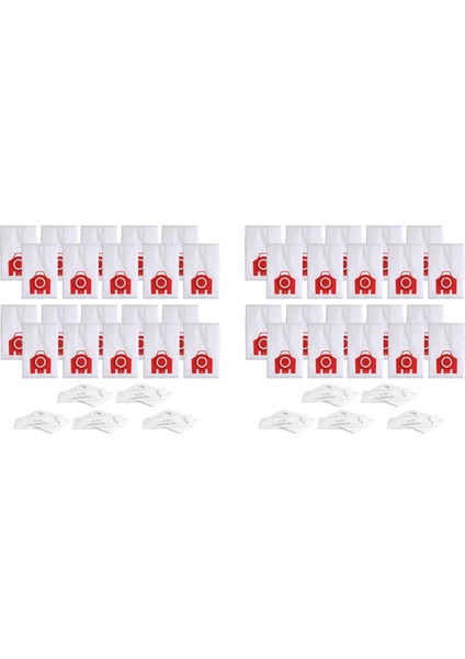 40 Pack Yedek Fjm 3D Verimlilik Miele S200, S300, S600, S4 S6 Compact C2 C1 Serie Tanist (Yurt Dışından)