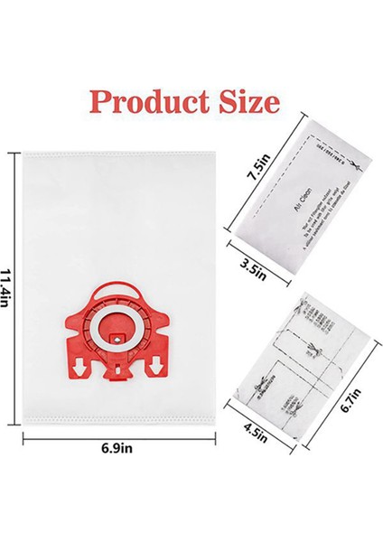 40 Pack Yedek Fjm 3D Verimlilik Miele S200, S300, S600, S4 S6 Compact C2 C1 Serie Tanist (Yurt Dışından) fırsatları