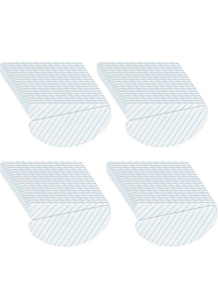 200PCS Tesis Edilebilir Güçlü Raç Mop Bezleri Ecovacs Deebot Ozmo T8 Aıvı T8 Max T9 Aıvı Aıvı+ Vagum Seğrici Parçaları (Yurt Dışından)