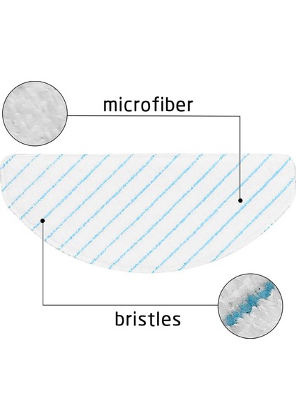 200PCS Tesis Edilebilir Güçlü Raç Mop Bezleri Ecovacs Deebot Ozmo T8 Aıvı T8 Max T9 Aıvı Aıvı+ Vagum Seğrici Parçaları (Yurt Dışından) indirimleri