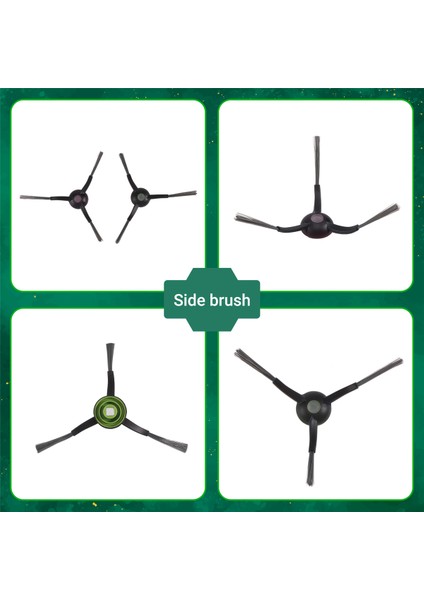 16PCS Ecovac Deebot Ozmo T9 T9 Aıvı /t8 Max T8 Power T8 Aıvı /n8 Pro Robot Vakum Süpürge Aksesuarları (Yurt Dışından) fırsatları