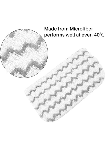 2 Paket Buharlı Paspas Yedek Pedleri Köpekbalığı Buhar Mop S1000 S1000A S1000C S1000WM S1001C Vakum Süpüratörleri (Yurt Dışından) indirimleri