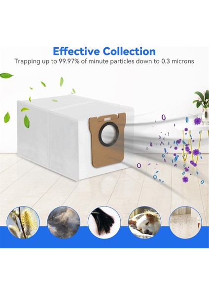 Dream L20 Ultra / L30 Ultra Robotik Elektrikli Temizleyici Yedek Parçalar Ana Yan Fırça Hepa Filtreler Mop Bez Toz Torbaları (Yurt Dışından) fırsatları