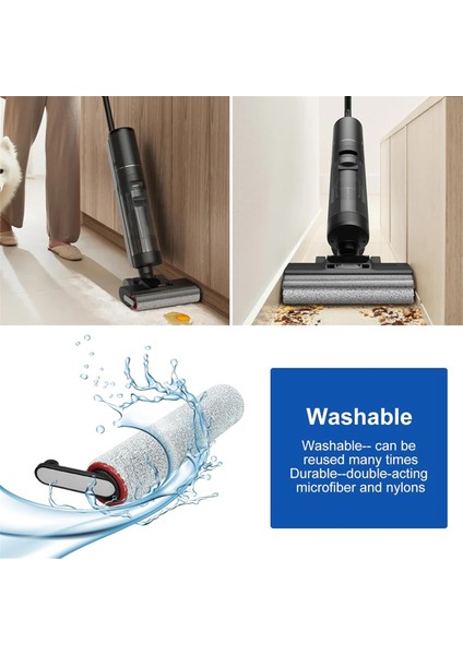 Dreame H12 Pro / H12 Plus / H12 Çekirdek Yumuşak Fırça Yedek Parçaları Islak Kuru Vakum Süpürge Silindir Hepa Filtre Aksesuarları (Yurt Dışından) fiyatları