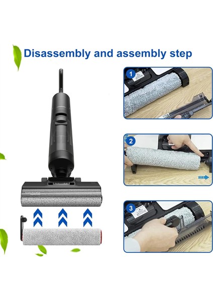 Dreame H12 Pro / H12 Plus / H12 Çekirdek Yumuşak Fırça Yedek Parçaları Islak Kuru Vakum Süpürge Silindir Hepa Filtre Aksesuarları (Yurt Dışından) indirimleri