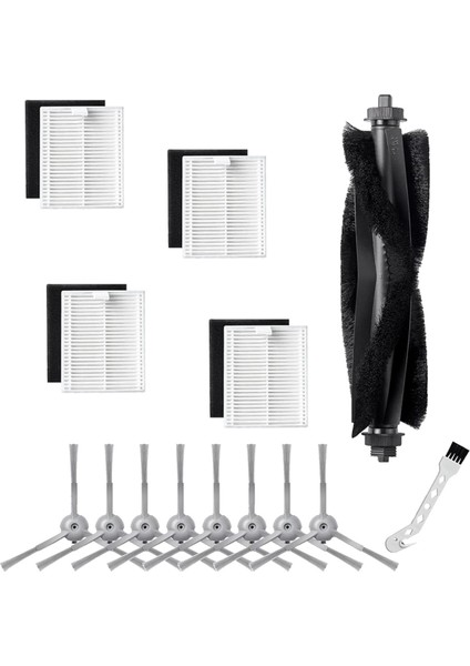 Eufy L60 Ses L50 Ses Robot Vakum Süpürge Ana Yan Fırça Hepa Filtre Yedek Parçalar Aksesuarları (Yurt Dışından)