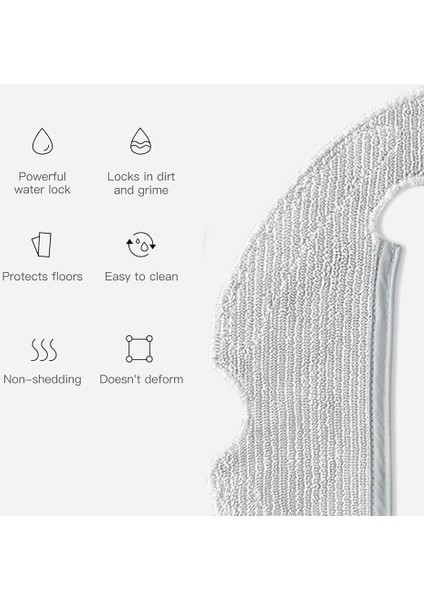 Xiaomi Robot Vakum X10 Yedek Yedek Parça Ana Yan Fırça Hepa Filtre Mop Bez Toz Çanta Aksesuarları Kiti Için 37PCS (Yurt Dışından) fiyatları