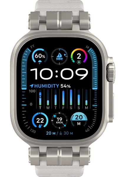 Apple Watch 46MM / 49MM / 45MM / 44MM Için Tpu Saat Kayışı (Yurt Dışından) modelleri