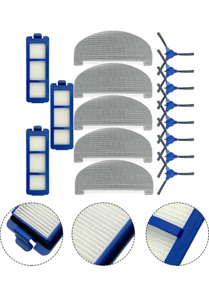 Eufy Robovac G40/G40 Hybrıd+ Robot Vacum Seğreter San Fırch Hepa Filtre Mop Bezi Yedek Aksesuarlar (Yurt Dışından) modelleri