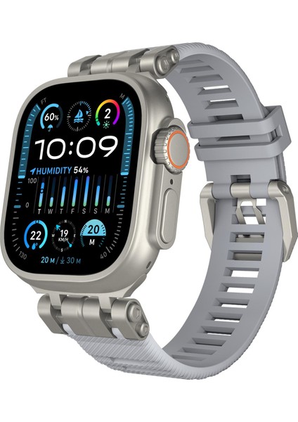 Apple Watch 46MM / 49MM / 45MM / 44MM Için Tpu Saat Kayışı (Yurt Dışından)