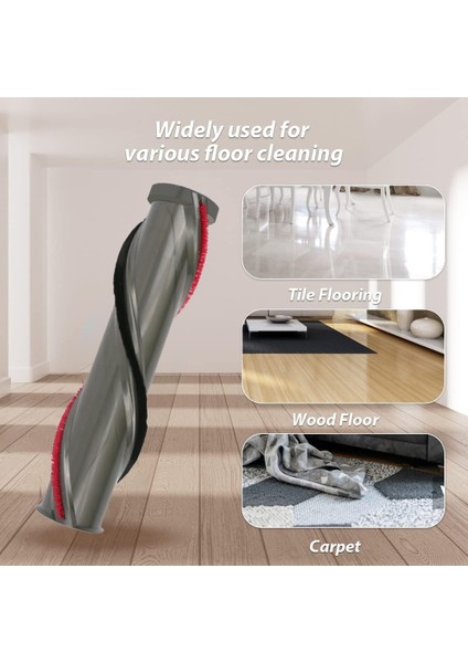 Dyson V15 V15 Vakum Süpürge Yüksek Tork Anti Arka Bozulma Silindir Fırçası Yedek Parçaları Fırça Çubuğu Silindiri Için Filtre Değiştirme (Yurt Dışından) fırsatları