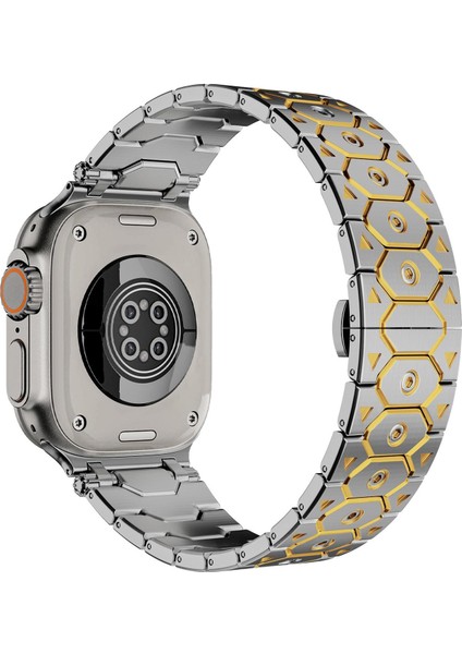 Apple Watch 46MM / 49MM / 45MM / 44MM Için Ste Saat Kayışı (Yurt Dışından) fiyatları