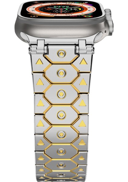Apple Watch 46MM / 49MM / 45MM / 44MM Için Ste Saat Kayışı (Yurt Dışından) fırsatları